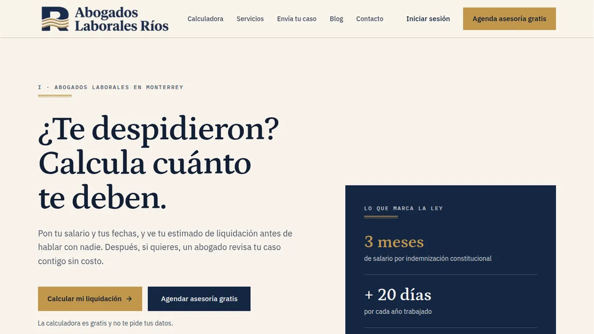 Abogados Laborales Ríos