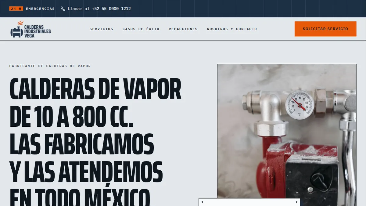 Calderas Industriales Vega