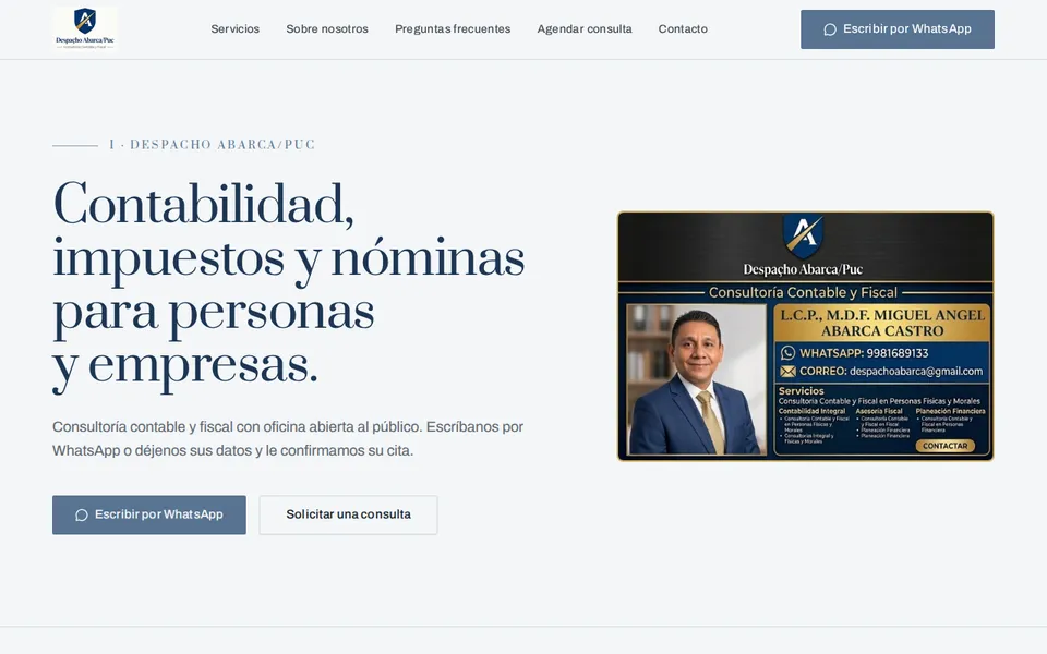 Despacho Abarca/Puc