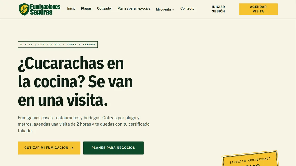 Fumigaciones Seguras