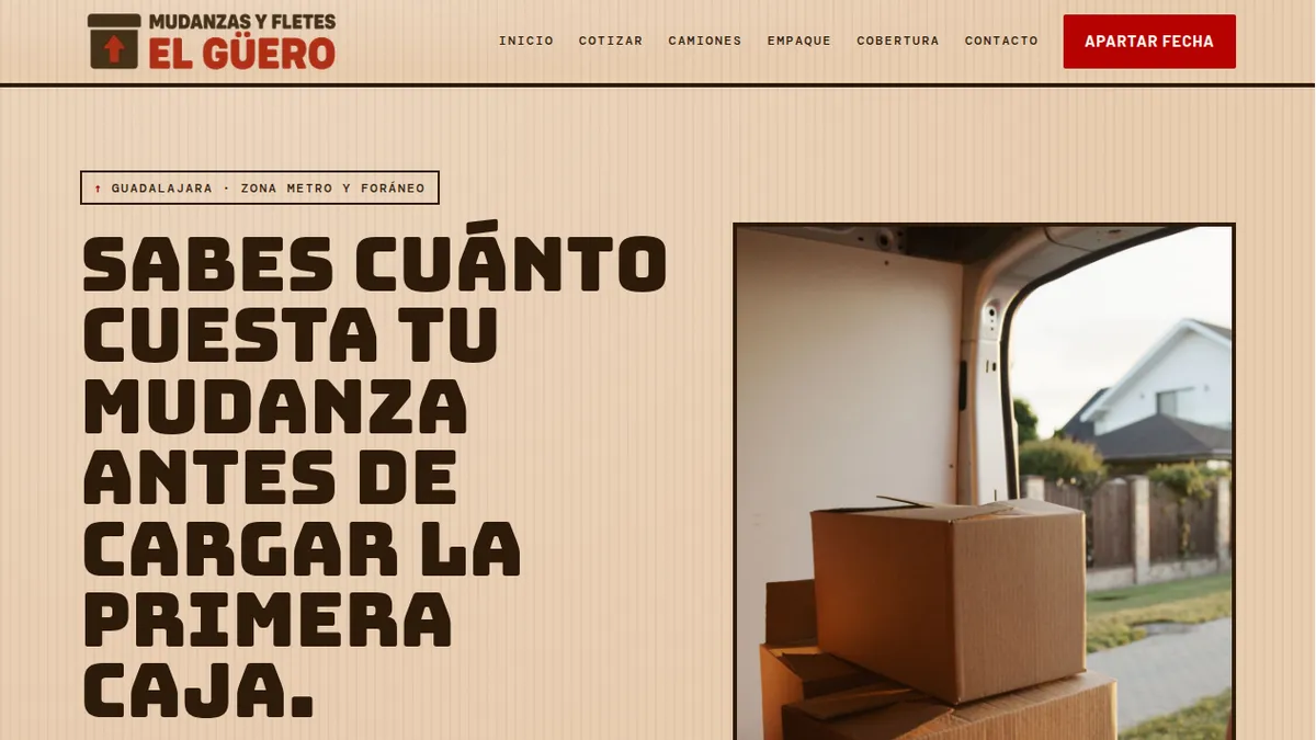Mudanzas y Fletes El Güero