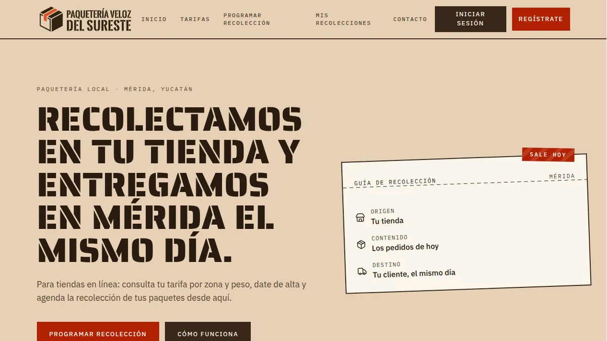 Paquetería Veloz del Sureste