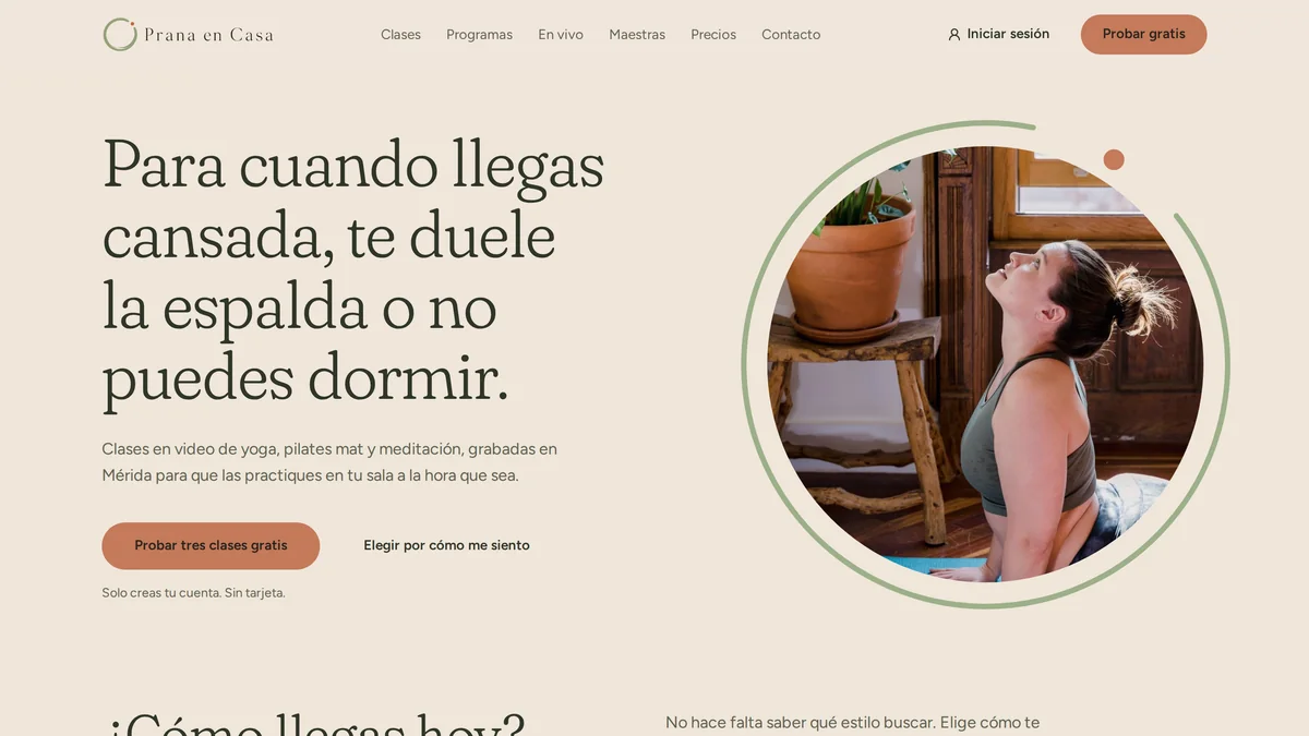 Prana en Casa